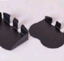 Опора для стоп с бортиком по периметру, ширина 30 см